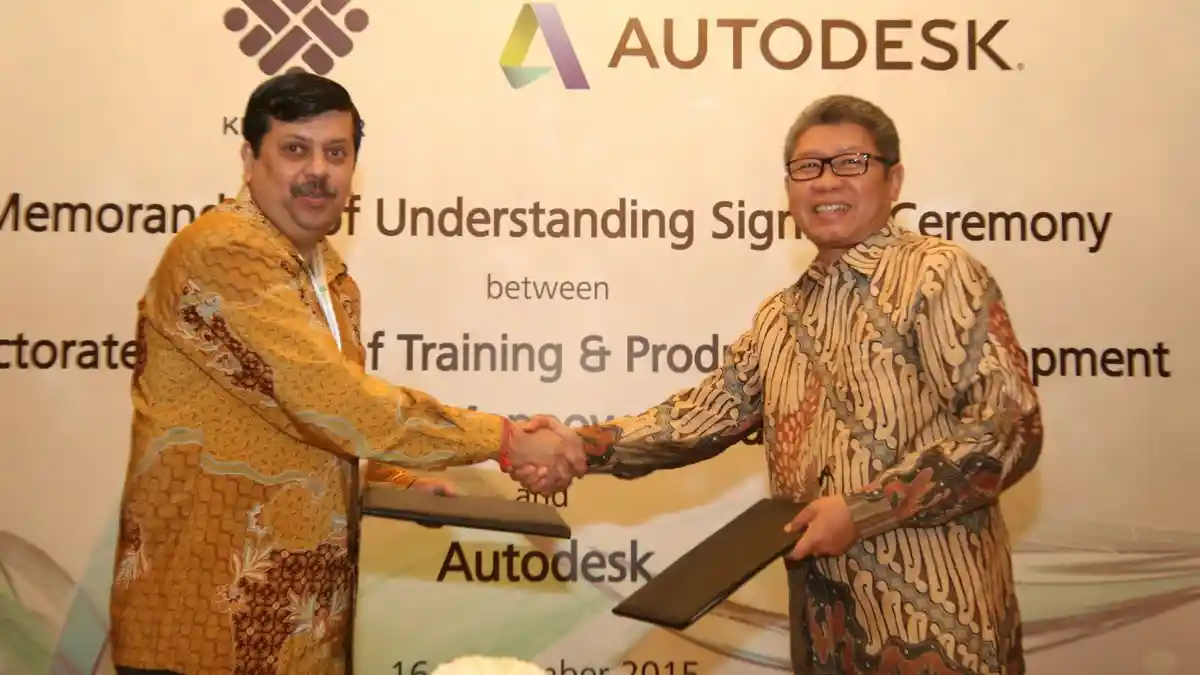 Siapkan Pelatihan Design Grafis 3D, Kemnaker Gandeng Autodesk