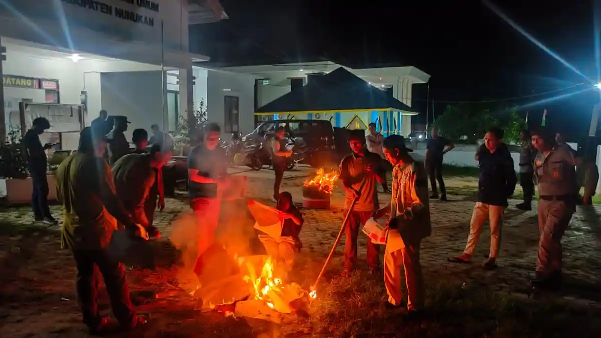 KPU Bakar 1.335 Lembar Surat Suara Rusak dan Berlebih Pemilu 2024, Paling Banyak DPRD Nunukan