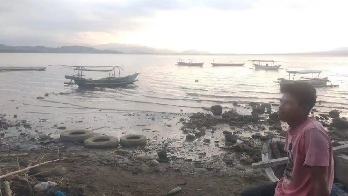Jaring Nelayan di Teluk Bima Tak Berhasil Tangkap Ikan, Asap Dapur Terancam Tak Mengepul