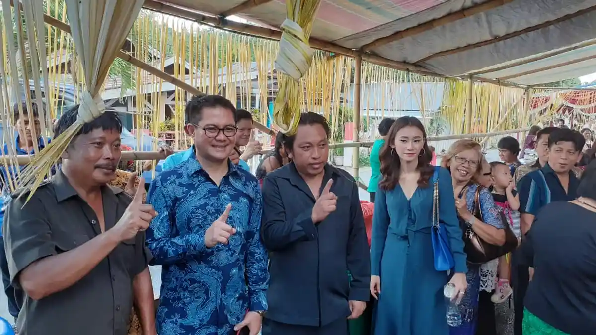 Beri Bantuan untuk Pembangunan Gereja, Ini Harapan Joune Ganda pada Serah Terima Ketua BPMJ