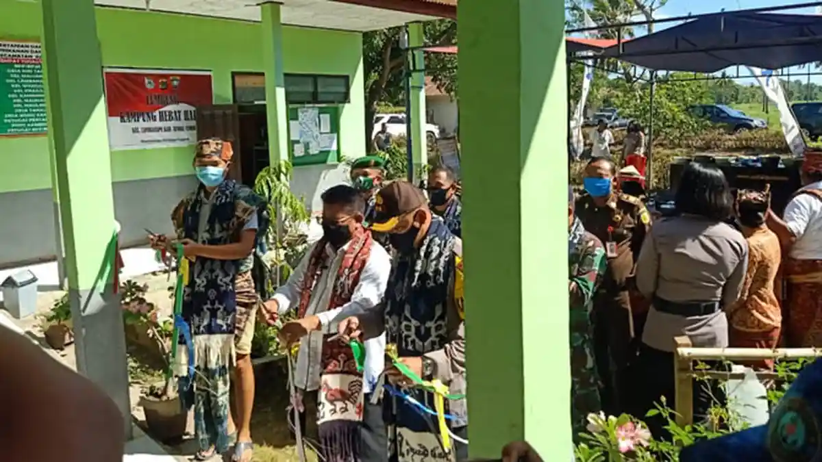Polres Sumba Timur Gagas Lambanapu Jadi Kelurahan Tangguh