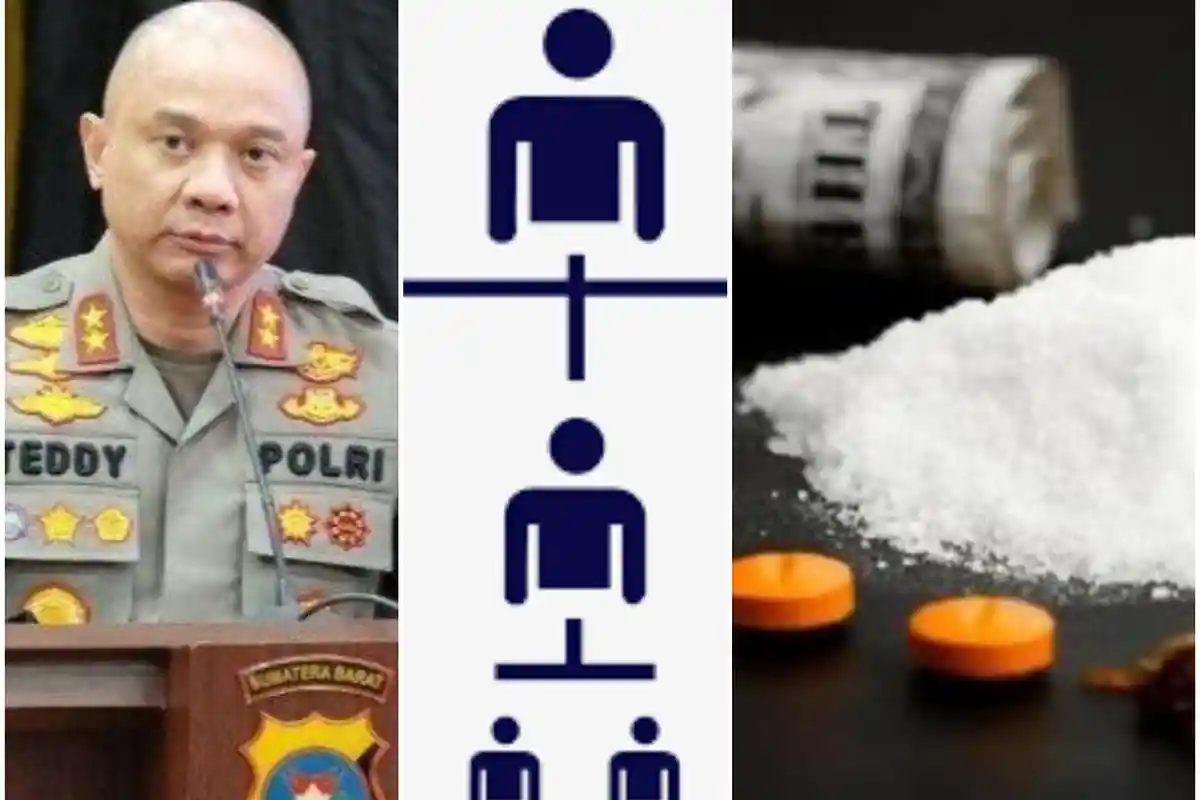 Ini 11 Tersangka Jaringan Narkoba Teddy Minahasa dan Masing-masing Perannya