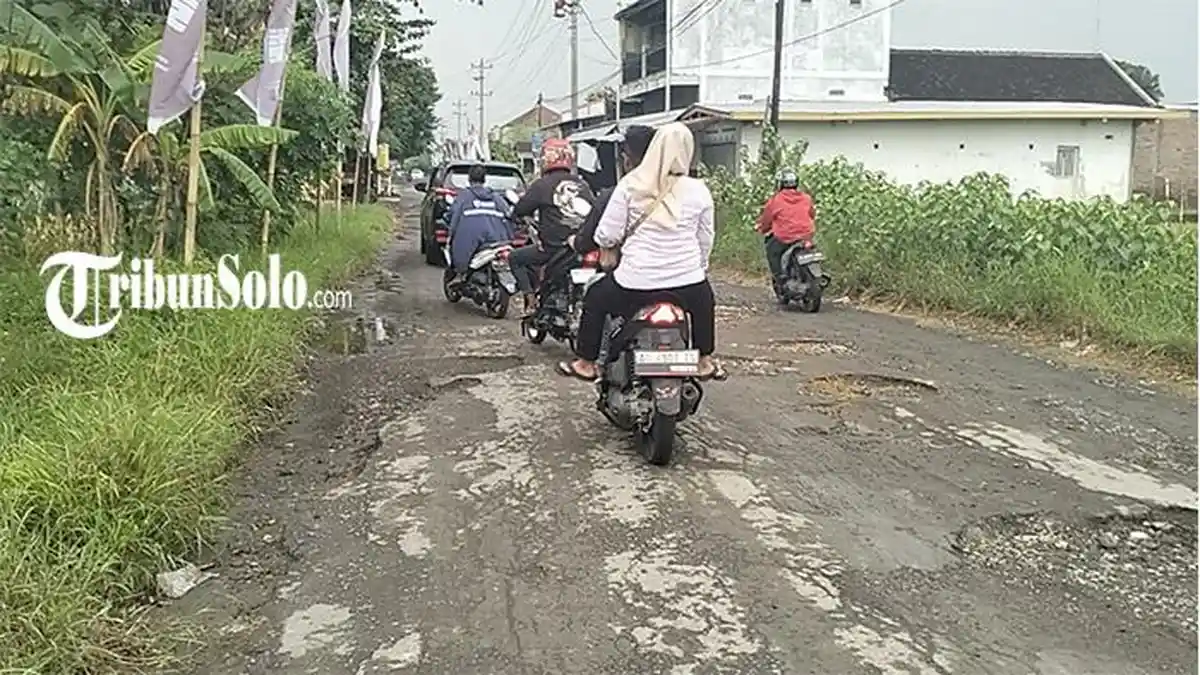 Perbaikan Jalan Ngangkruk-Jeruksawit Karanganyar Terancam Ditunda, Imbas Dampak Efisiensi Anggaran