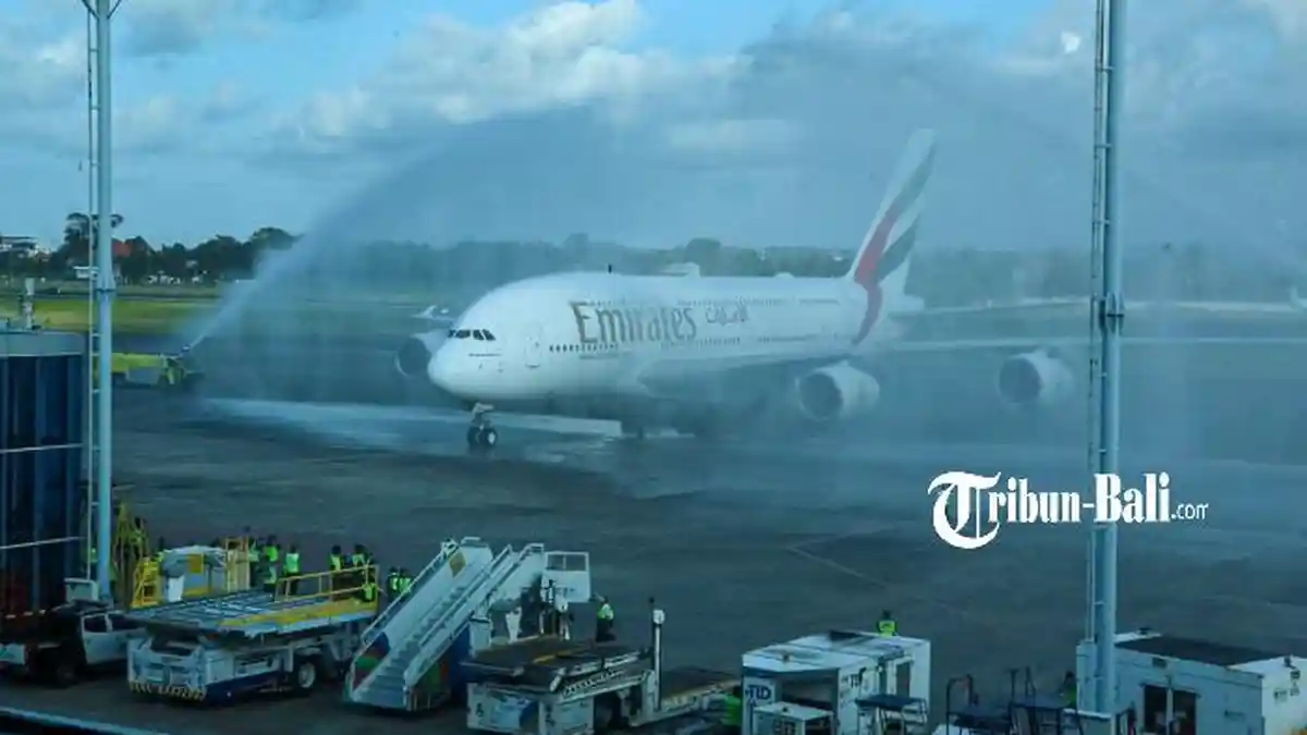 Perlakuan Berbeda Dilakukan Terhadap Penerbangan A380 Emirates ke Bali, Ini Penjelasannya!
