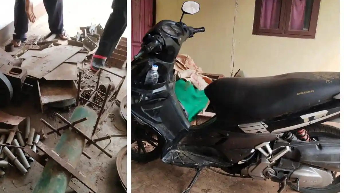 Terlibat Pencurian, 2 Pria Diamankan Polres Lampung Timur Polda Lampung