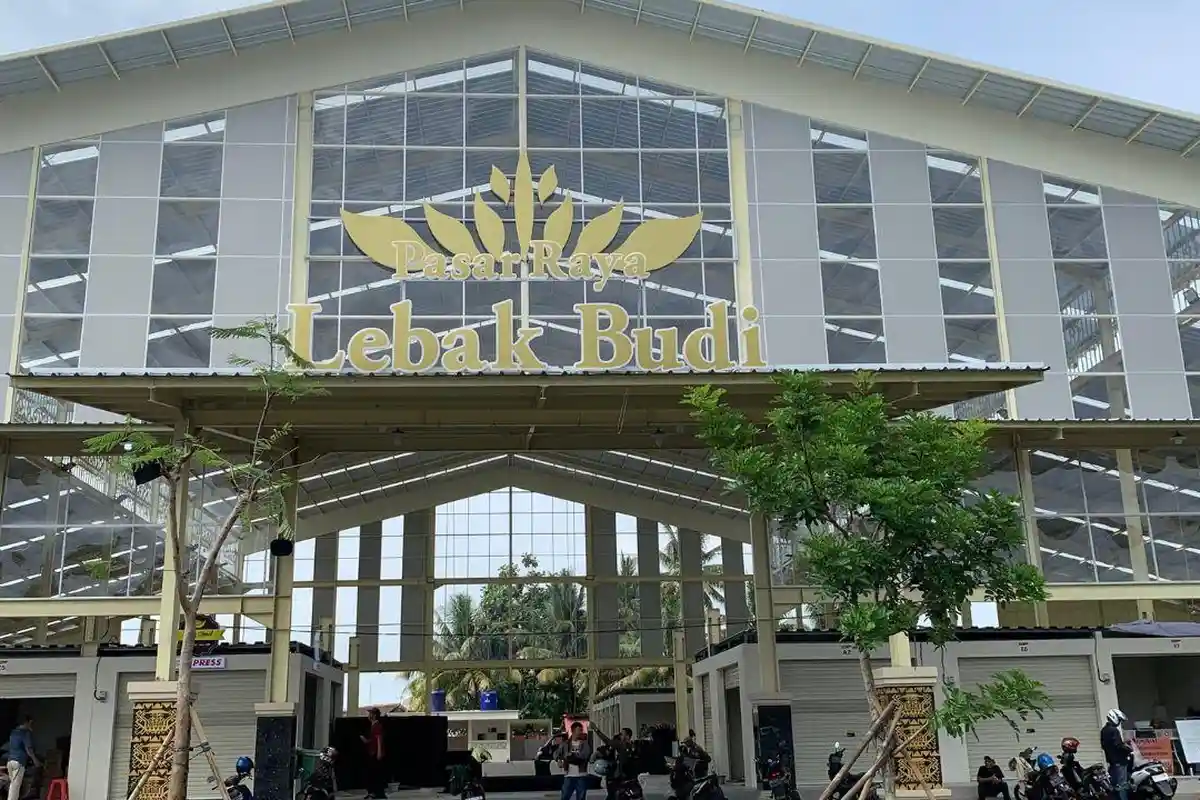 Soft Opening Besok, Pasar Lebak Budi Bandar Lampung Buka 24 Jam