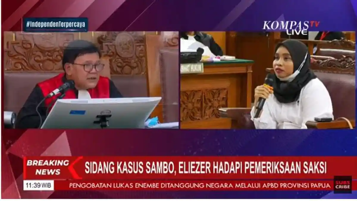 Hakim PN Jaksel Geram, Sebut Cerita Susi ART Ferdy Sambo Settingan