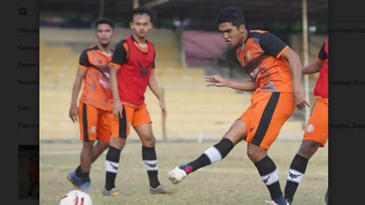 Persiraja Banda Aceh Mulai Latihan Perdana, Sejumlah Pemain Lokal Bergabung