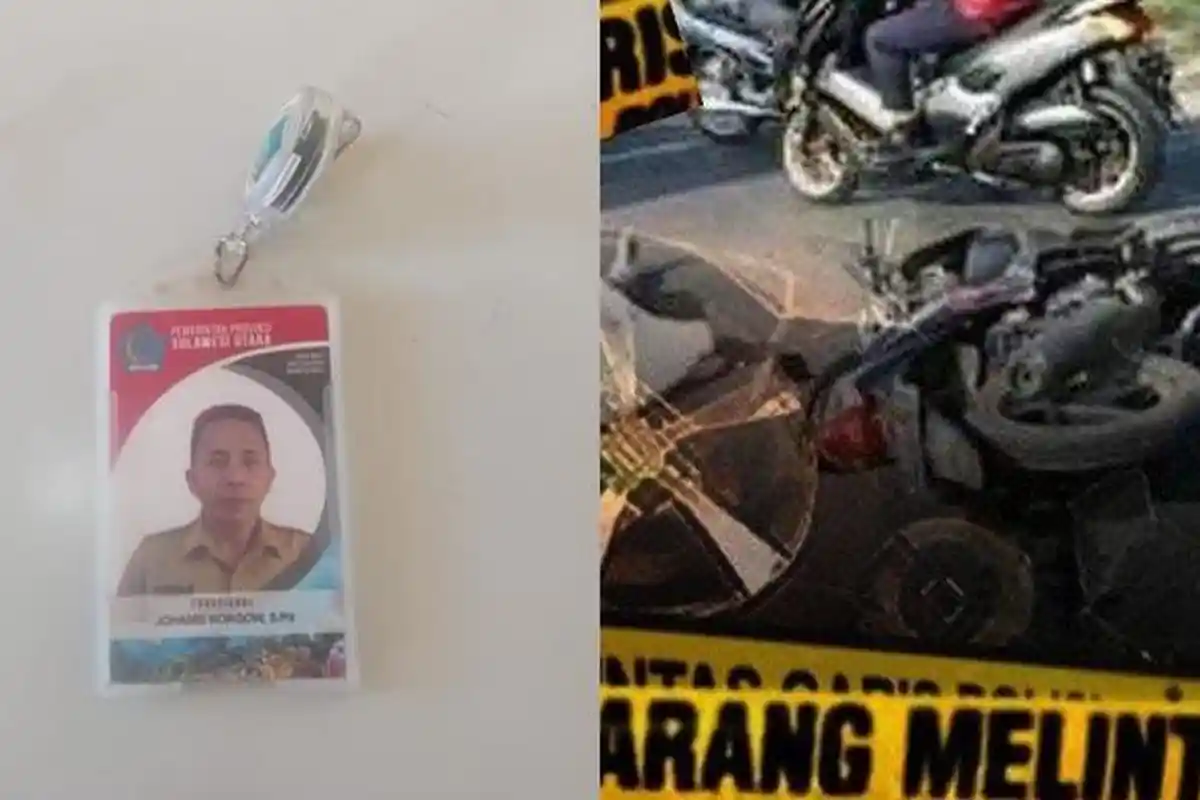 Kronologi dan Indentitas Korban Kecelakaan di Jalan Soekarno Minut, Guru SMA Bitung Tewas