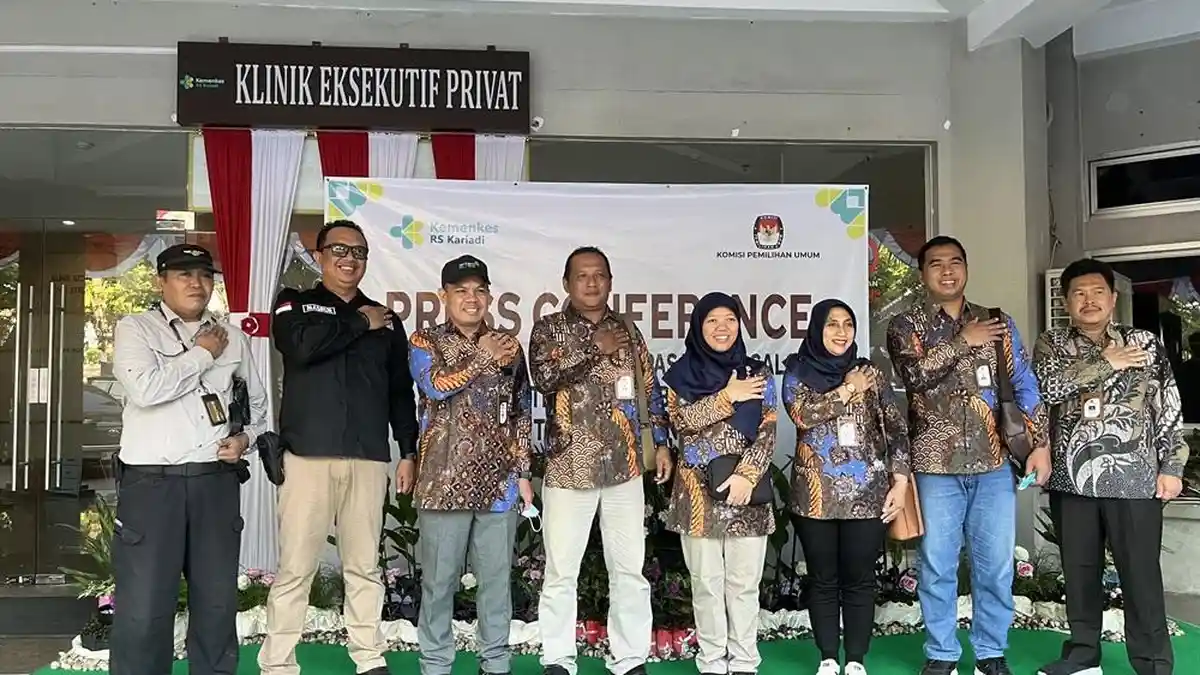 Dua Paslon Cabu-Cawabup Batang Jalani Tes Kesehatan di RSUP Kariadi