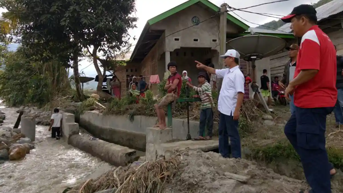 Banjir Bandang di Tandung Luwu Utara, Satu Rumah Hanyut, 9 Lainnya Rusak