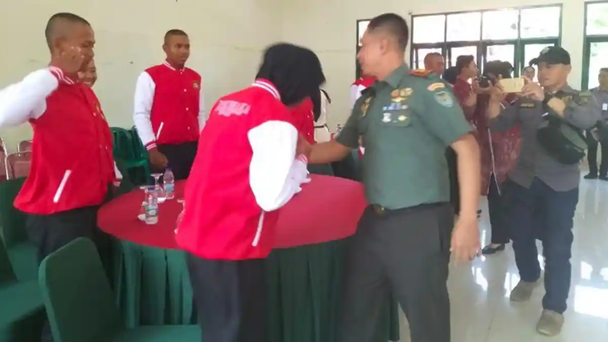 H-1 Upacara 17 Agustus 2023, Paskibra Kuningan Gelar Tradisi, Dandim dan Ketua DPRD Angkat Bicara