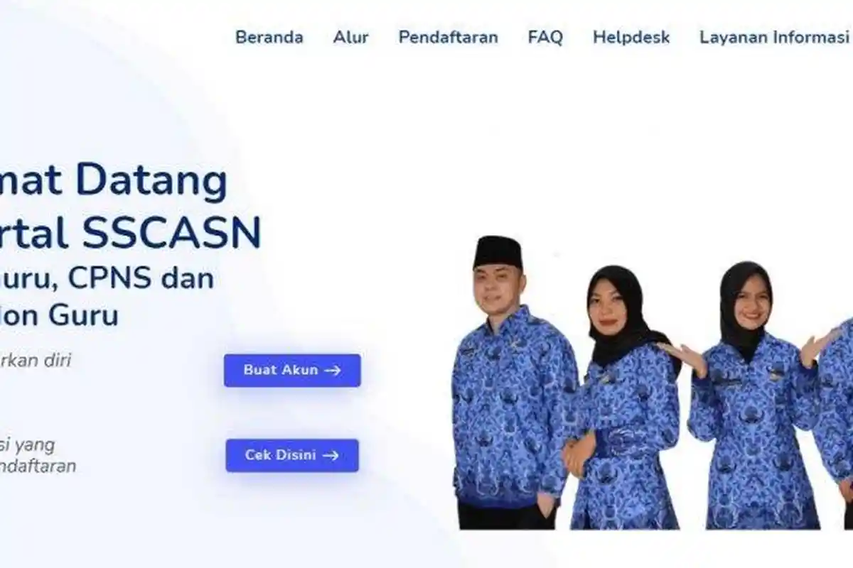 CARA Daftar CPNS 2021 Lulusan SMK, Daftar CPNS 2021 Lulusan SMK di sscasn.bkn.go.id