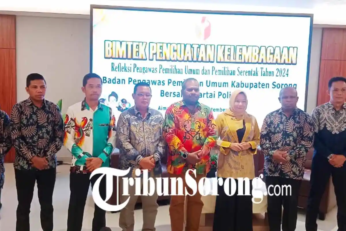 Refleksi Pemilu 2024, Bawaslu Sorong Ajak Semua Pihak Perkuat Pengawasan Partisipatif
