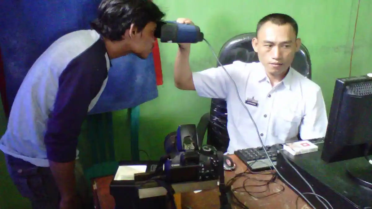 150 Warga Binaan Lapas Rajabasa Ikut Perekaman e-KTP, Sukseskan Pilkada Bandar Lampung 2020