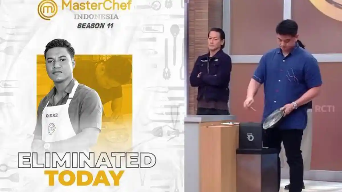 Biodata Andre MCI 11, Tereliminasi usai Masakannya Dibuang Chef Arnold