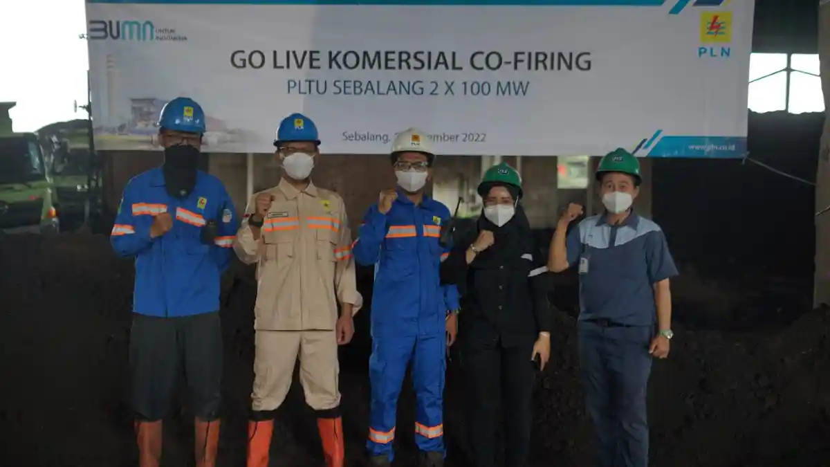 PLTU Sebalang Produksi 33,69 MWh Energi Hijau Lewat Cofiring