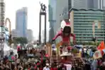 Pawai Ogoh-Ogoh di Bundaran HI