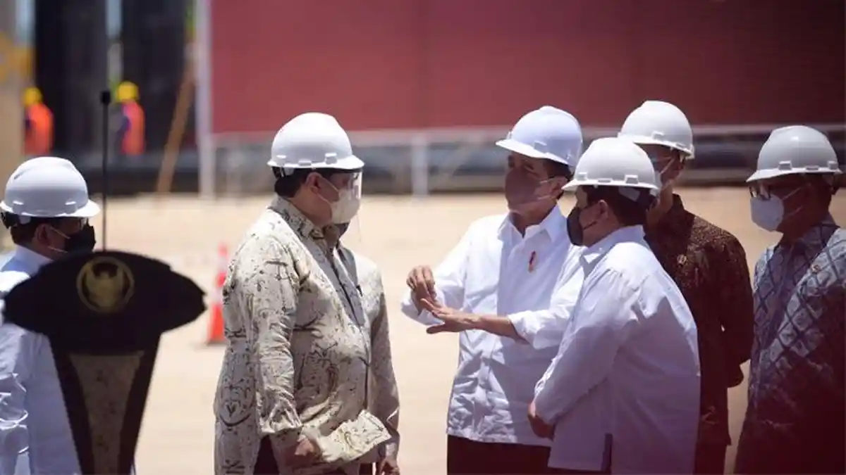 Menko Perekonomian Sebut Pembangunan Smelter Freeport Gresik Jadi Sejarah Indonesia