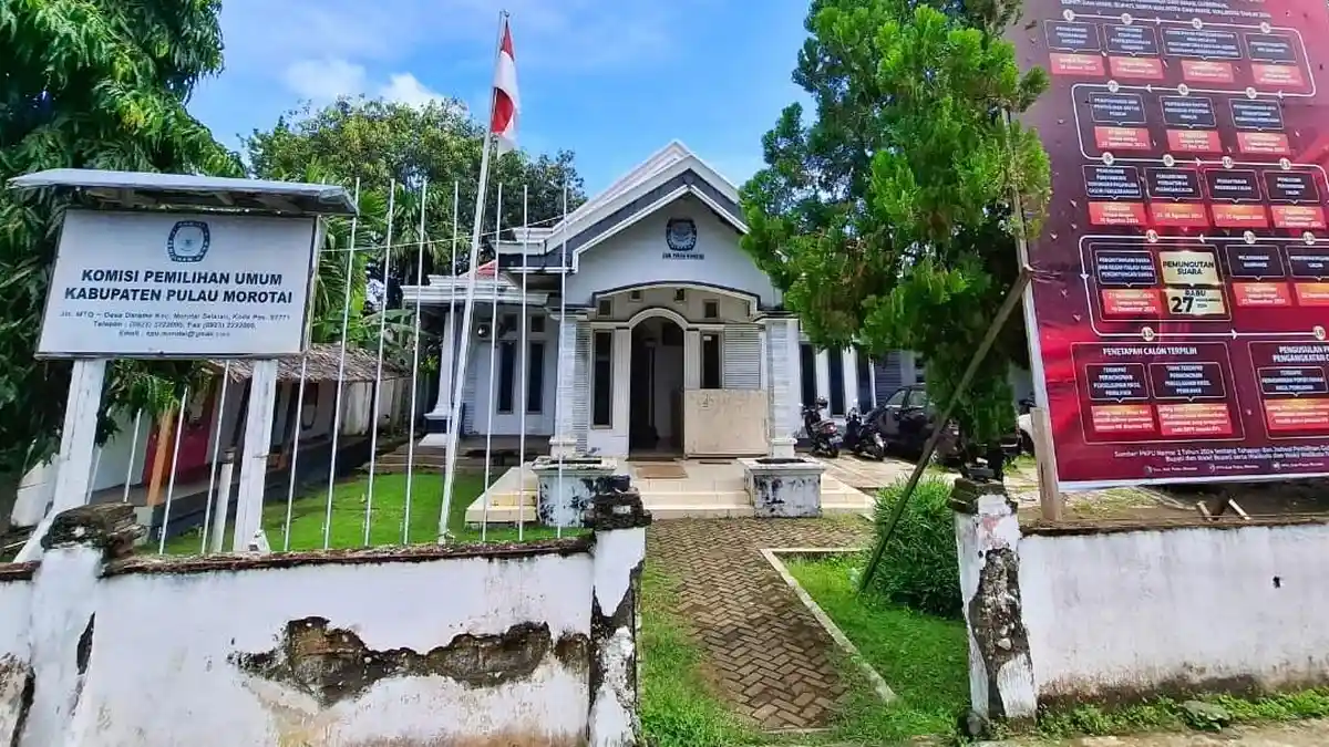 Besok 24 Agustus 2024, KPU Morotai Maluku Utara Umumkan Pendaftaran Calon Kepala Daerah