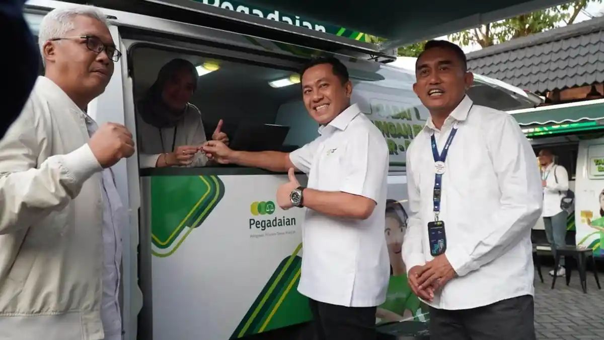 Pegadaian Luncurkan Mobil Keliling di Solo, Lebih Menjangkau Masyarakat Pedesaan