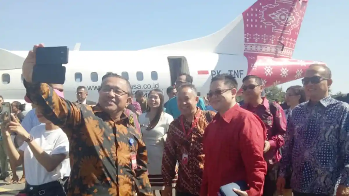 TransNusa Buka Interkoneksi Ekonomi Pariwisata Indonesia- Timor Leste, Duta Besar Senang