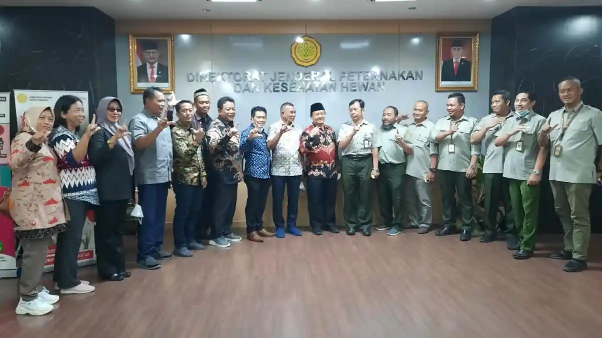 DPRD Lampung Timur Konsultasi PMK dan Solusi Lalu Lintas Ternak AntarPulau ke Kementerian
