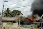 Kebakaran di Kalsel, 9 Rumah Dilumat si Jago Merah di Desa Barakat Mufakat Satui Tanbu Kalsel