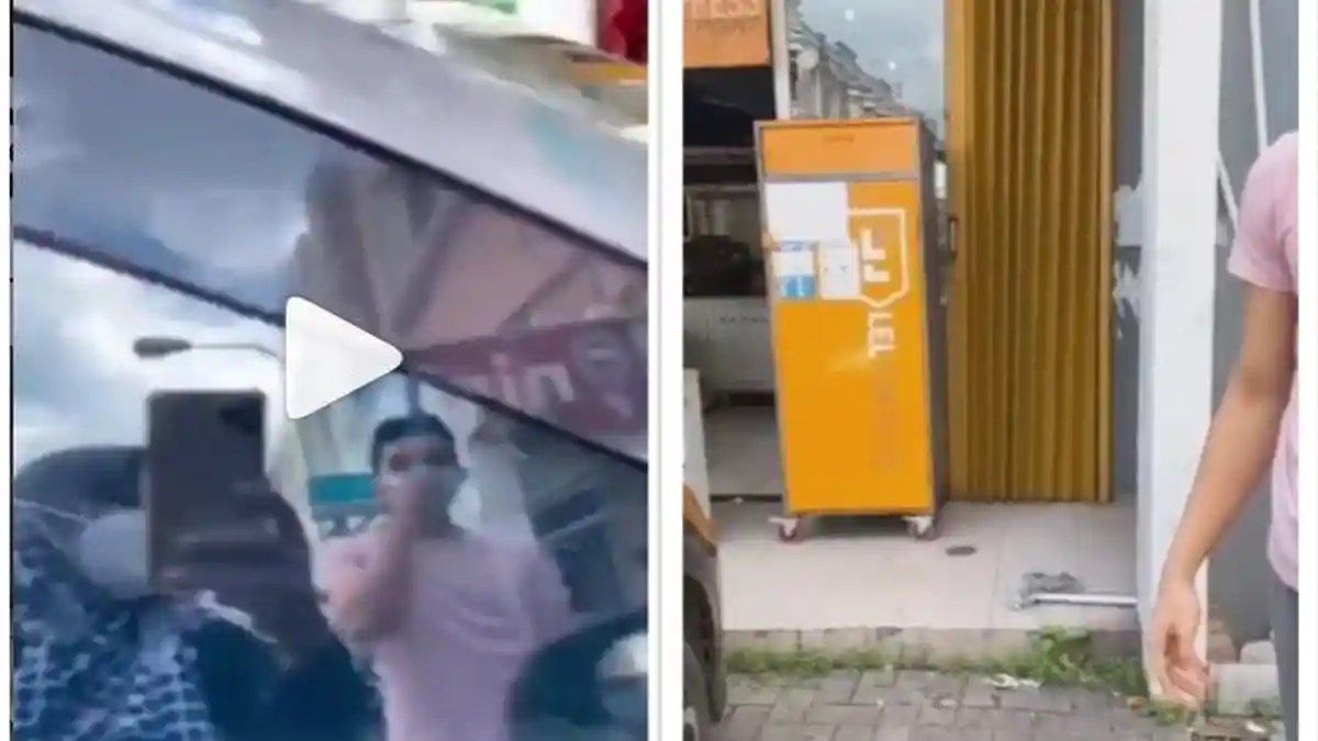 Viral Emak-emak Marah Usai Ditegur karena Parkir di Depan Ruko Orang Lain: Kamu Beli Parkiran?
