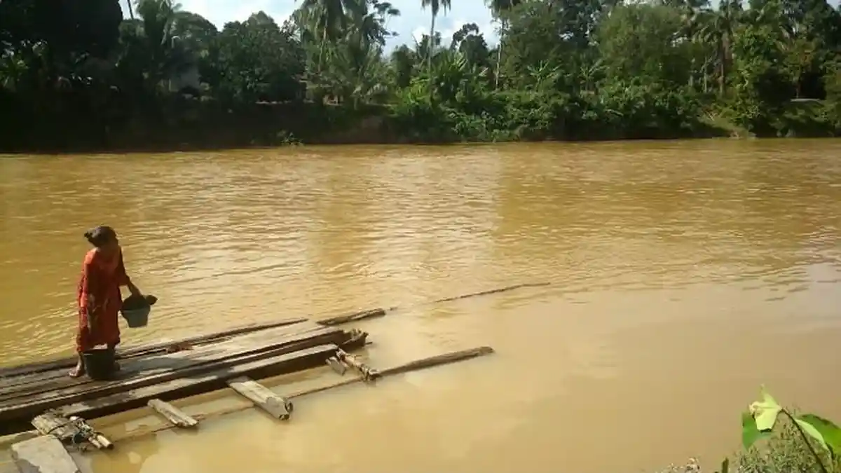 Air Sungai Keruh Akibat Aktivitas Tambang, Warga Pertanyakan Langkah Pemkab Muratara