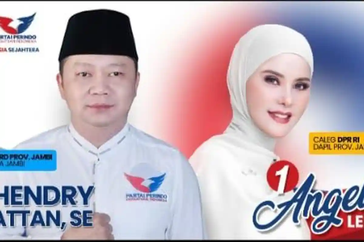 Perindo Jambi Ganti Hendry Attan dengan Angel Lelga Sebagai Caleg DPR RI Dapil Jambi