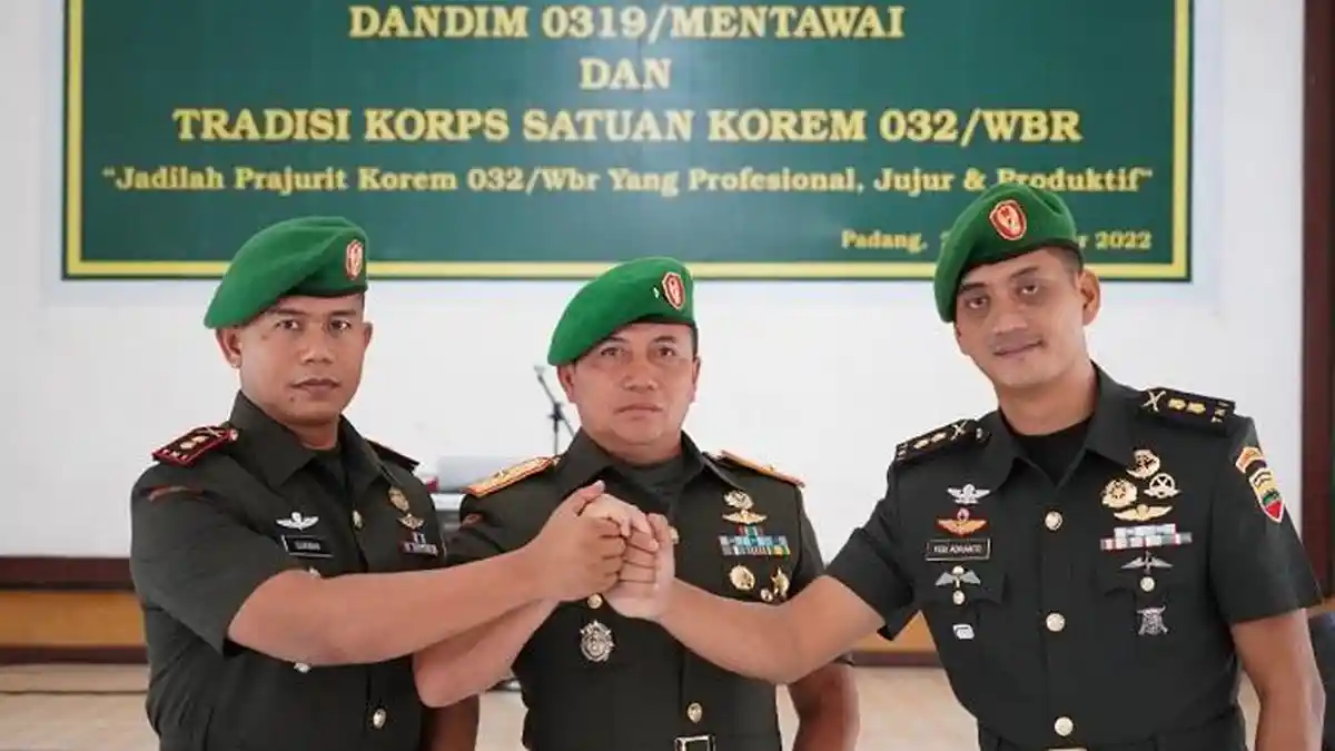 Dandim 0319/Mentawai Resmi Dijabat Letkol Inf Suirwan, Gantikan Letkol ...