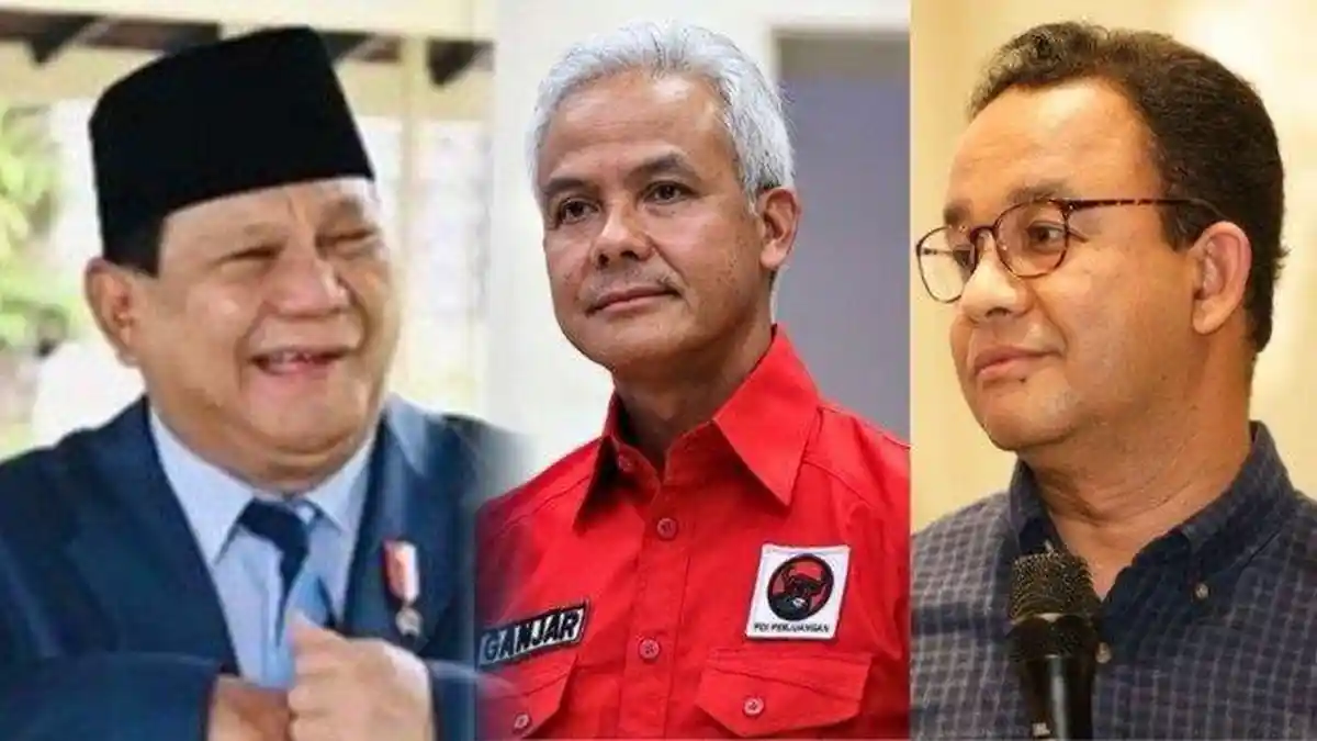 Hasil Survei Elektabilitas Capres, Selisih Prabowo vs Ganjar Makin Tipis, Yunarto: Gibran Jadi Beban