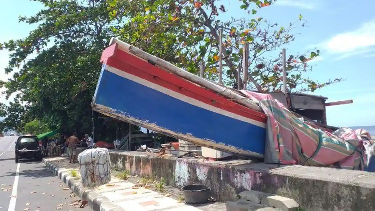 Memasuki Musim Hujan, Nelayan di Sindulang Manado Lebih Waspada Ketika Hendak Melaut