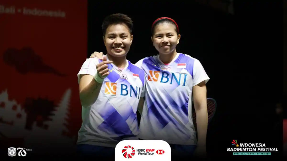 Link Streaming BWF World Tour Finals 2021: Greysia/Apriyani Pukul 11.00 WIB, Minions Penutup Laga