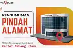 Alamat Baru Kantor Cabang Utama Bank Jambi per 30 September 2026