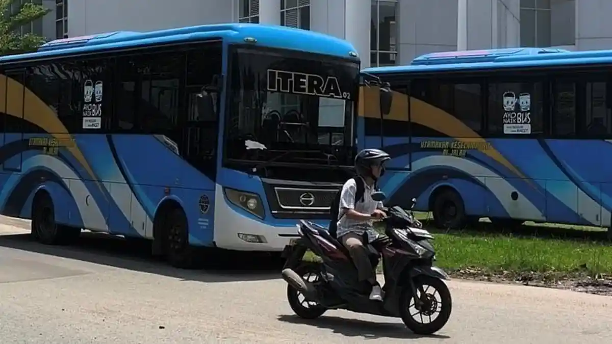 3 Unit Smart BRT Itera Siap Diluncurkan, Penumpang Bisa Tahu Posisi Bus Melalui Ponsel
