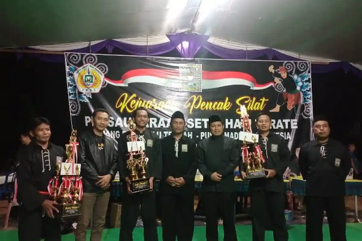 PSHT Rayon Pondok Kelapa Juarai Kejuaraan Pencak Silat di Bengkulu Tengah
