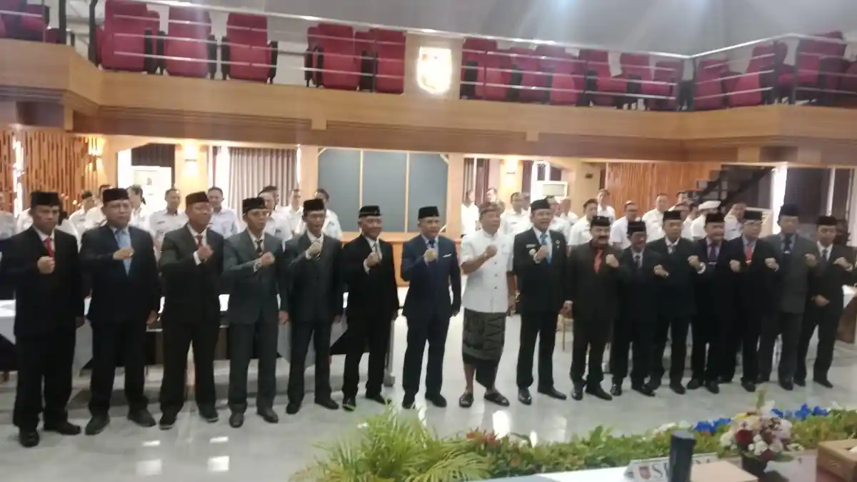13 Pejabat Eselon II di Karangasem Bali Dimutasi, Nyoman Siki Dilantik Jadi Kadis BPKAD