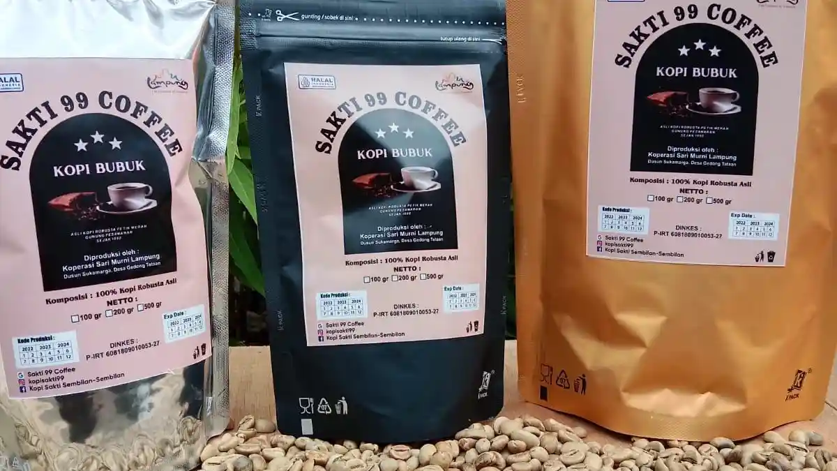Kopi Sakti 99 Pesawaran Beri Promo Selama Pekan Raya Lampung 2023