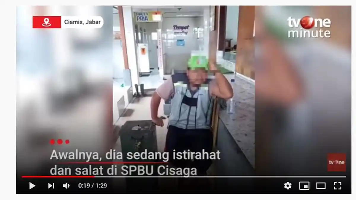 Viral Video Emak-emak Marahi Penjaga WC SPBU yang Lakukan Pelecehan, Bokong Diraba saat Lewat