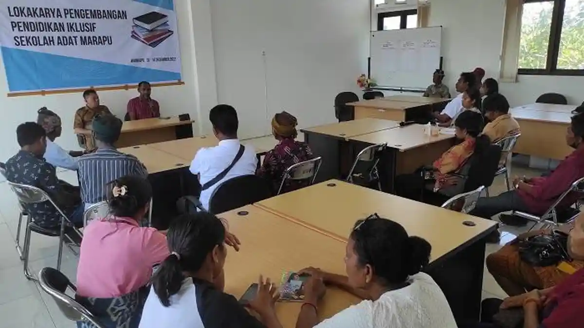 SID & Marungga Gelar Lokakarya Pengembangan Pendidikan Inklusif Sekolah Adat Marapu di Sumba Timur 