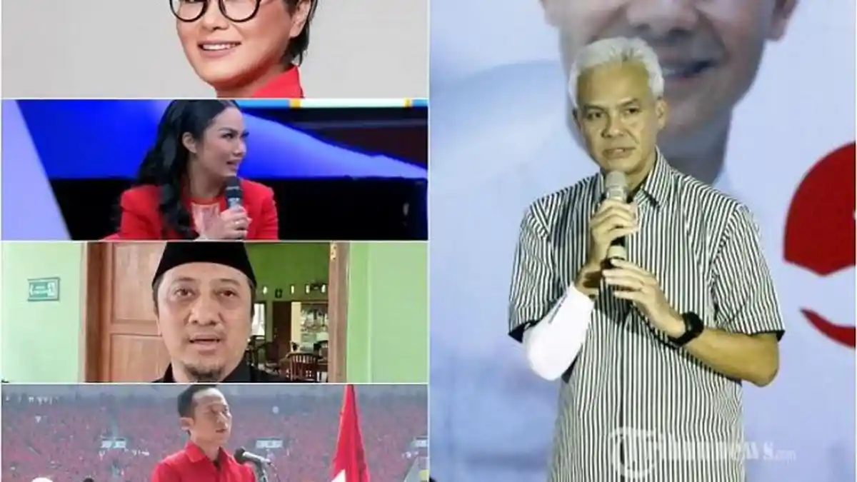 Daftar 29 Artis di Barisan Partai Pendukung Ganjar Pranowo, Ada Krisdayanti Hingga Yusuf Mansur