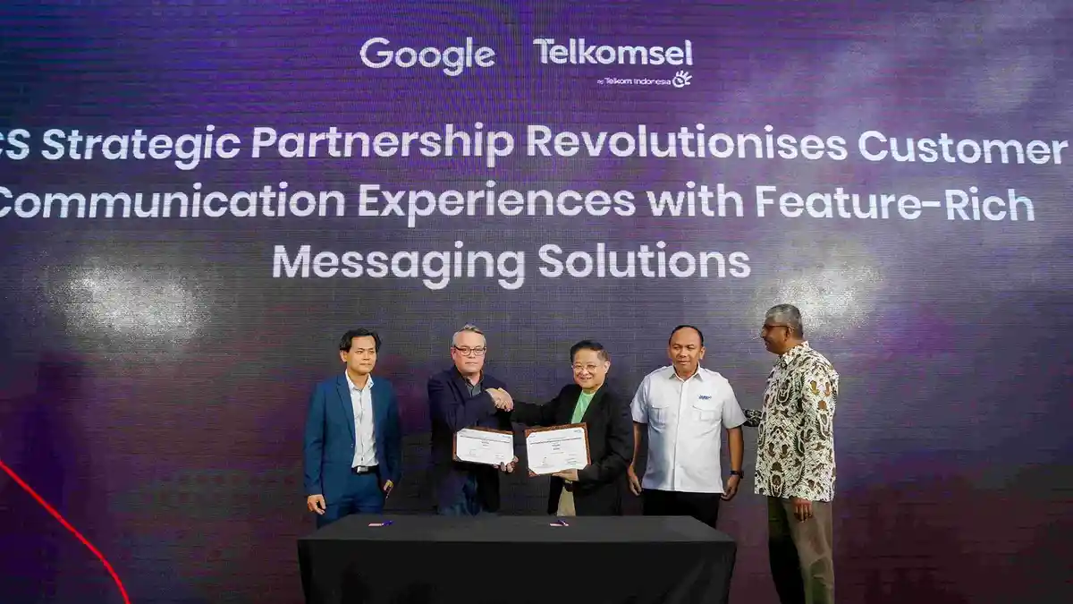 Telkomsel dan Singtel Kerja Sama dengan Google Dukung Transformasi Digital Bisnis Melalui RCS - Telkomsel-x-Google-RCS-Partnership_1.jpg