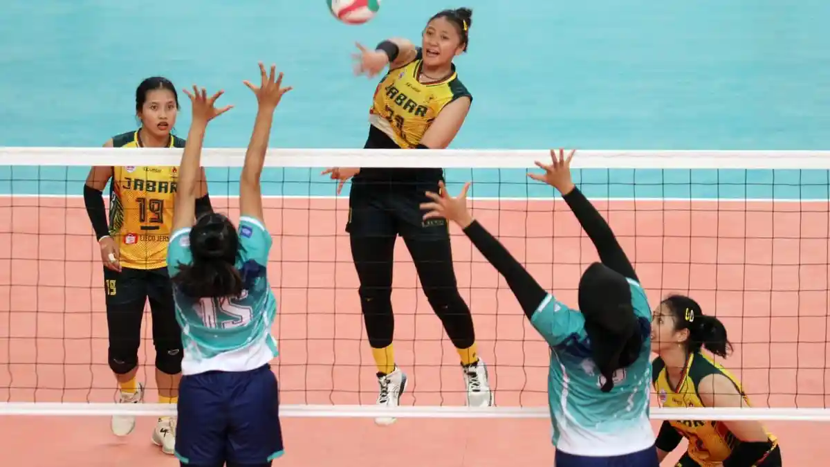 Diisi Pemain Proliga, Shella Bernadheta Bawa Tim Voli Putri Jabar Hajar DIY 3-0