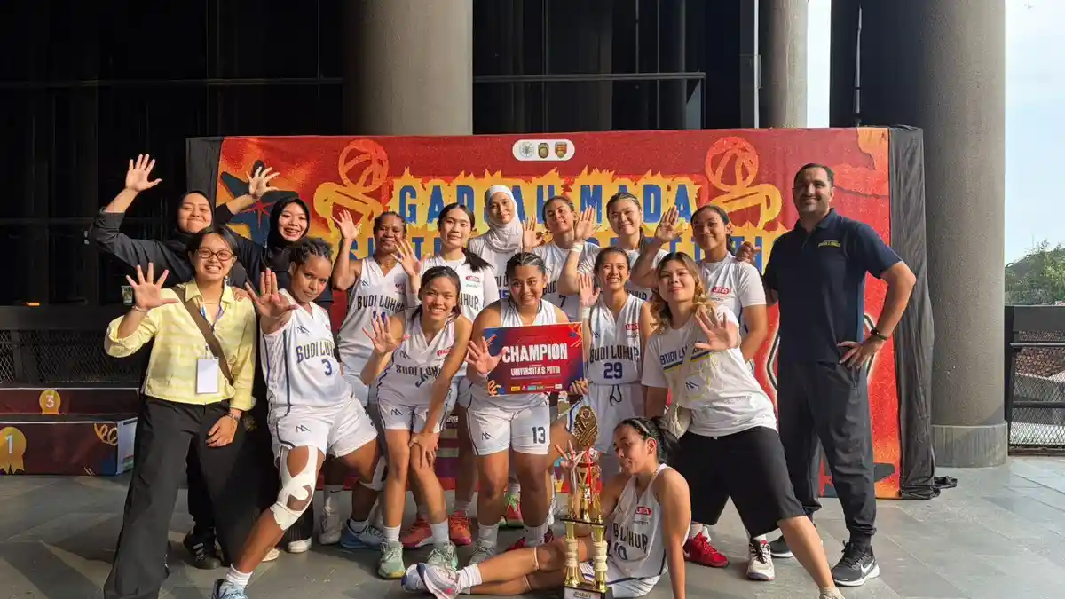 Tim Basket Putri UBL Raih Juara 1 GBC 2026, Yayasan Pendidikan Budi Luhur Cakti Dukung Penuh