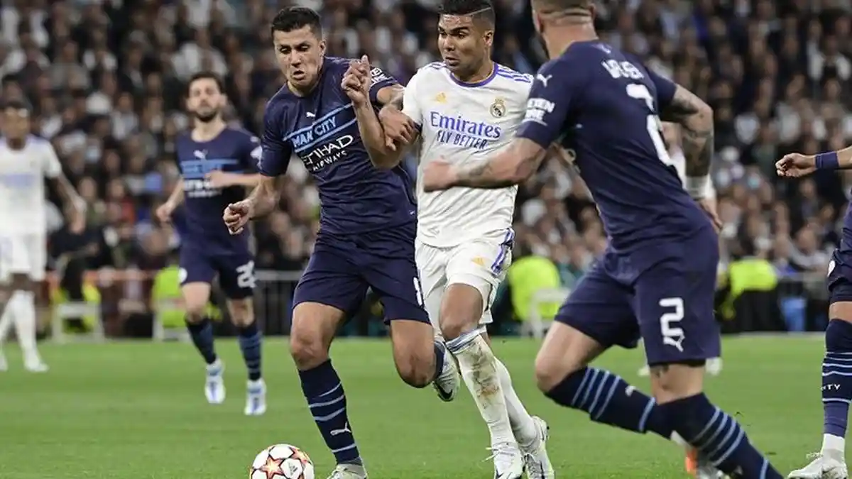 HASIL Babak Pertama Real Madrid vs Manchester City, Los Blancos 0 Tendangan On Target, Skor Imbang