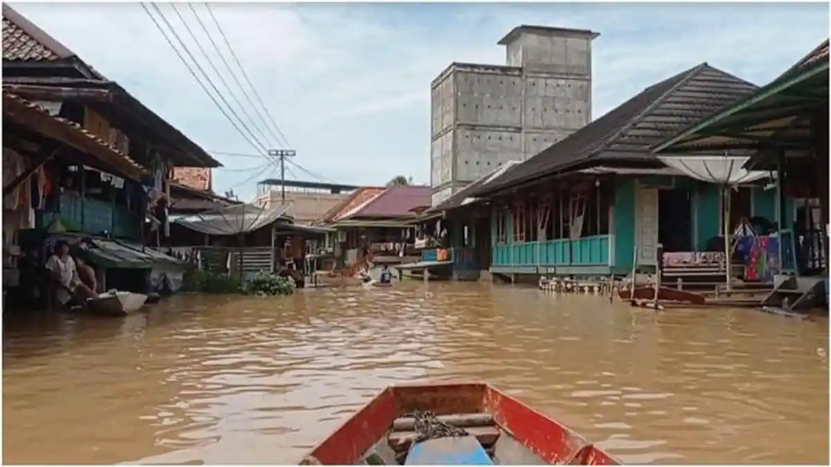 Update Banjir di Sumsel, Muratara, Muba, Muara Enim dan Prabumulih Masih Banjir