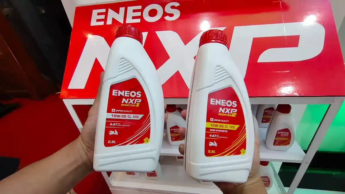 Eneos NXP Launching Dua Pelumas Khusus Skuter di IMOS 2022