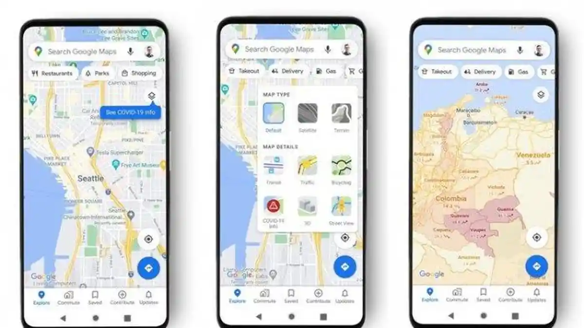 Fitur Terbaru, Google Maps Bisa Tampilkan Persebaran Pasien Covid-19